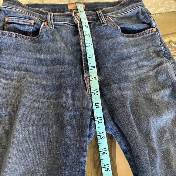 Mother Jeans Women's Size 26 The Insider Crop Step Fray Girl Crush Raw Hem - Picture 6 of 13